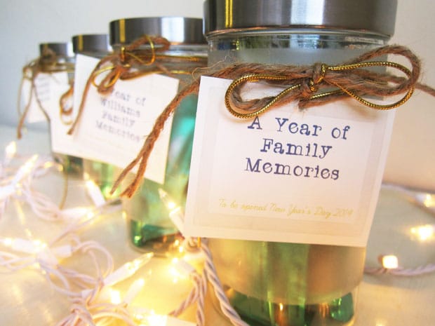 The Memory Jar | A Great Gift and an Even Better Family Tradition