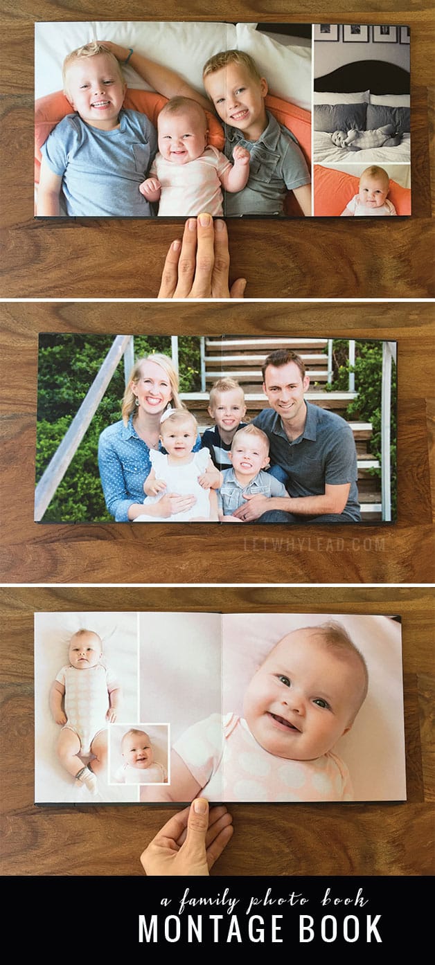 Family Photo Books with Montage| A review of a great publishing service with thick, layflat pages