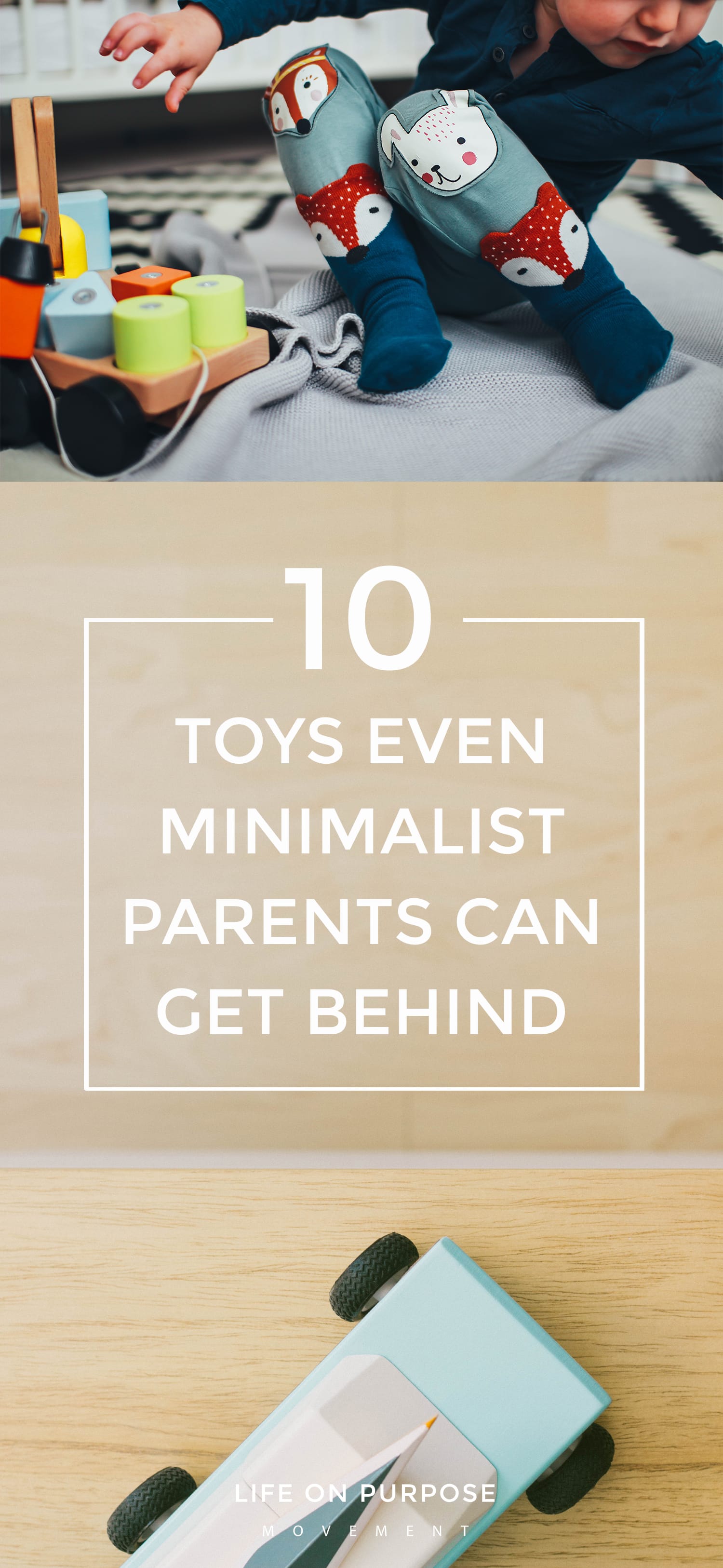 minimalist toy box