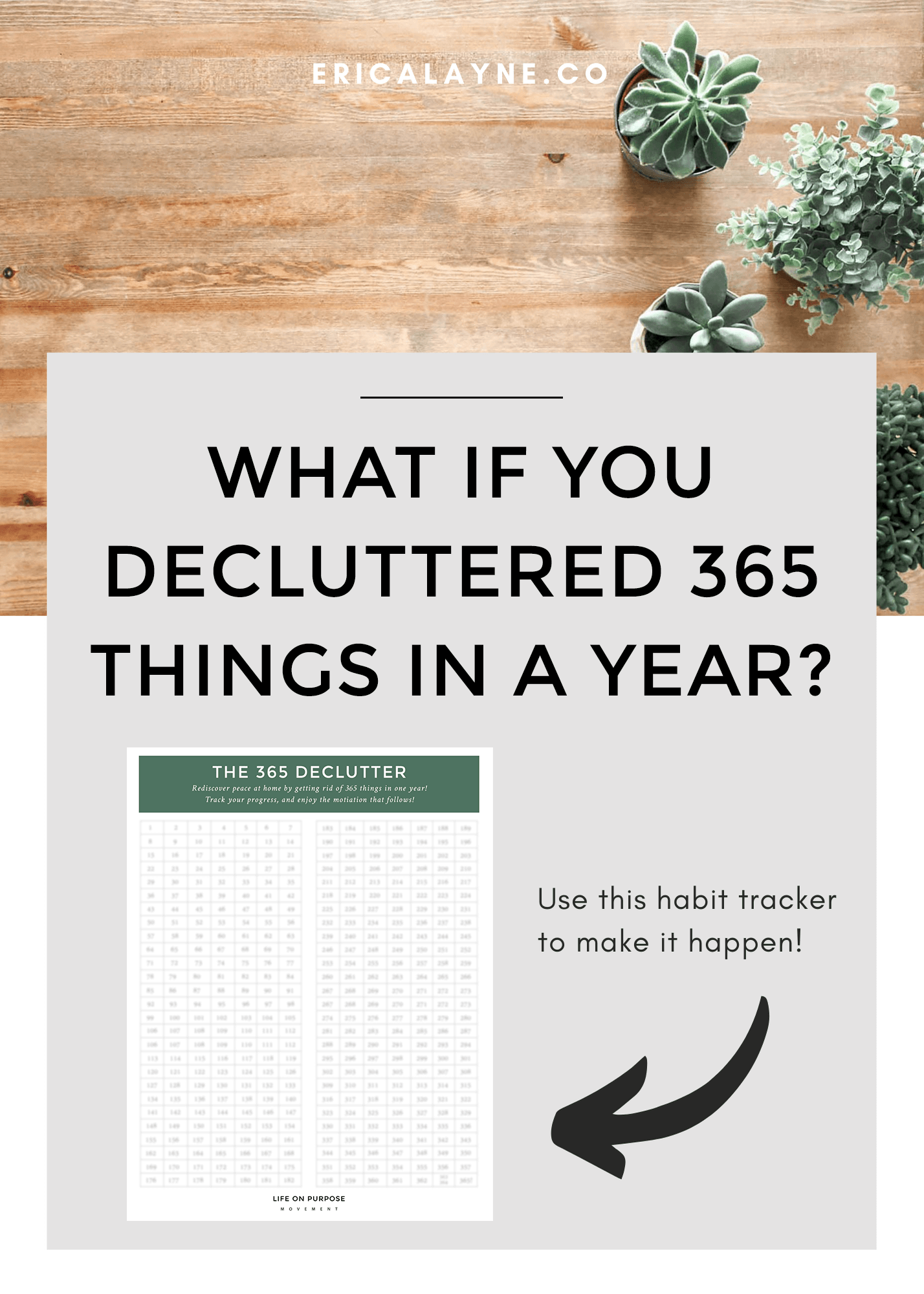The 365 Declutter A Decluttering Habit Tracker [PDF]